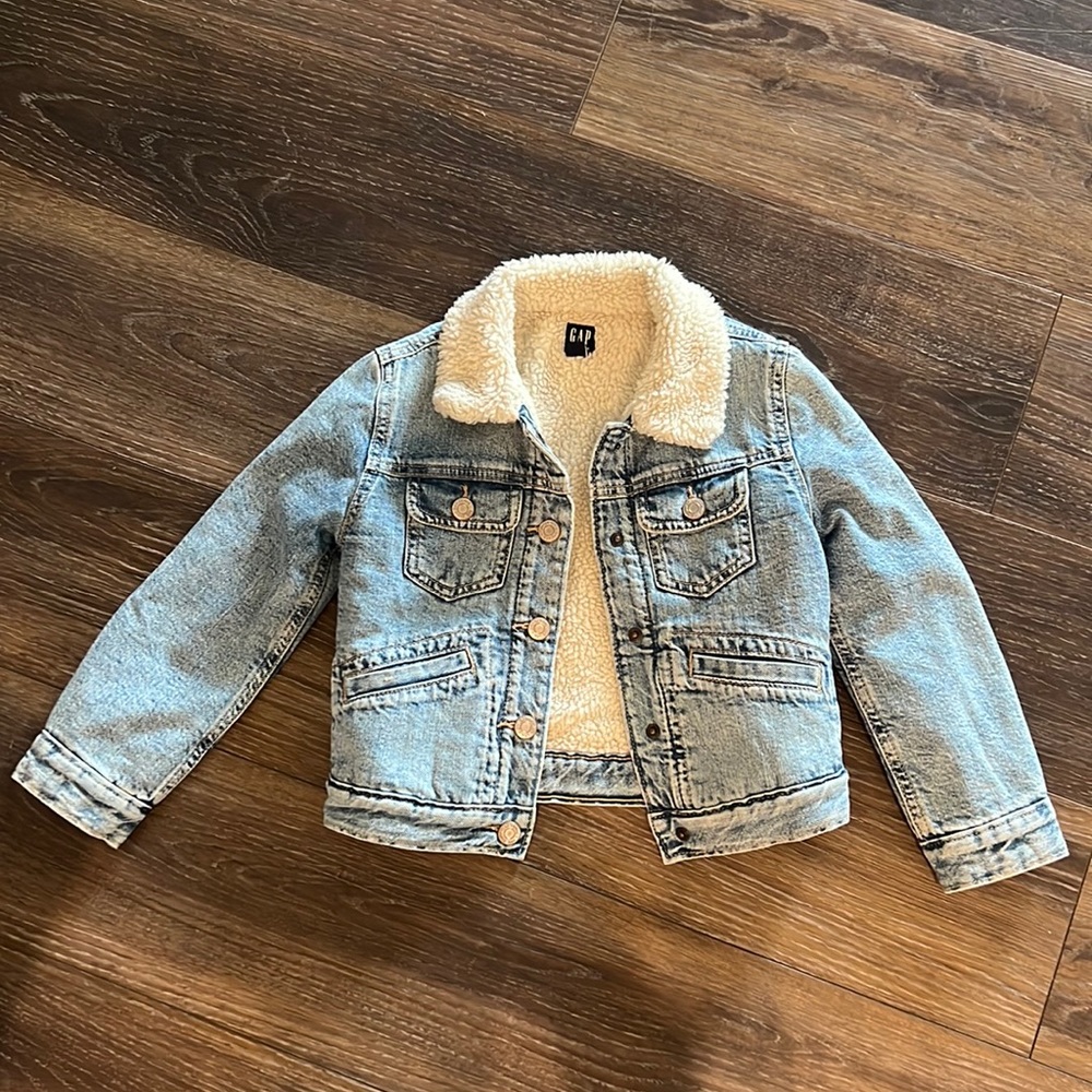 Gap Kids Jean jacket, size S, worn once